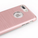 Wholesale iPhone 7 Plus Hard Armor Hybrid Case (Rose Gold)